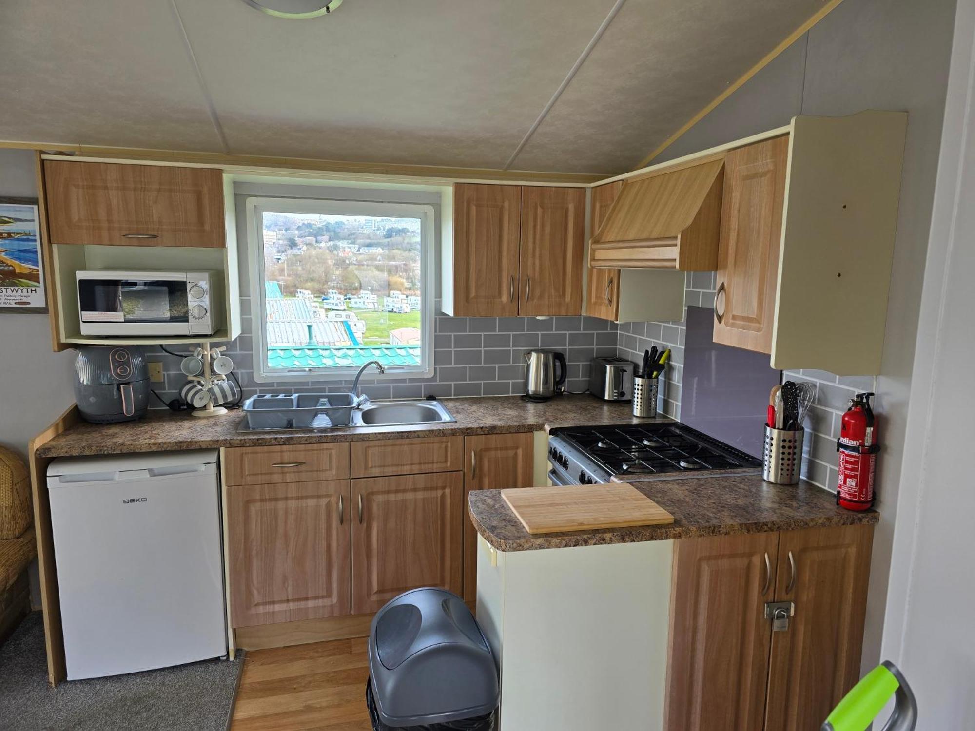 Light And Airy 2 Bedroom Mobile Home 阿伯里斯特威斯 外观 照片