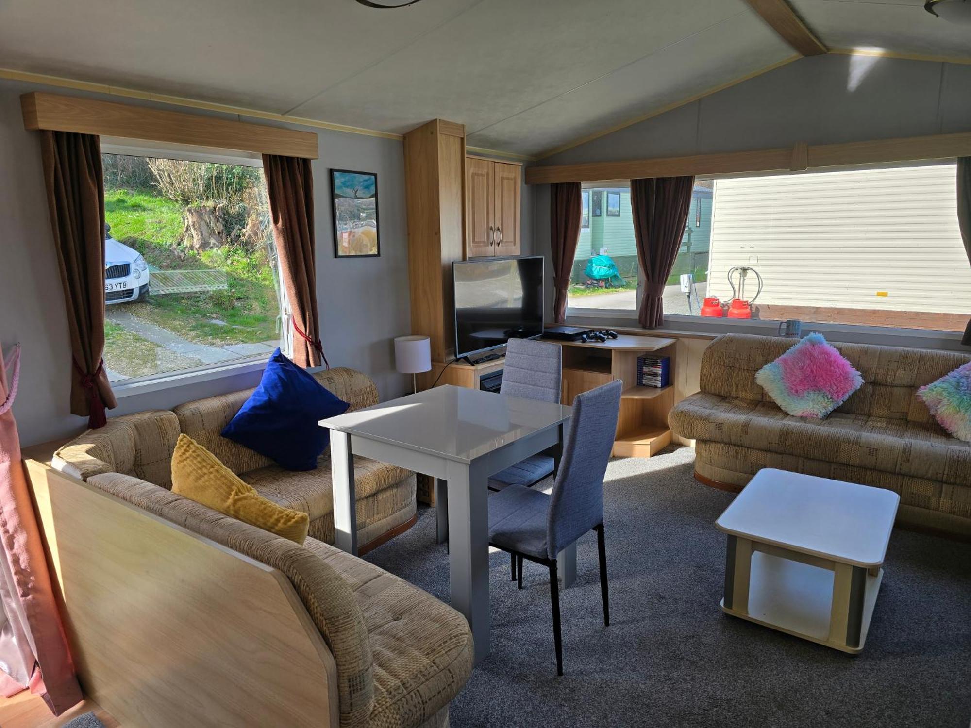 Light And Airy 2 Bedroom Mobile Home 阿伯里斯特威斯 外观 照片