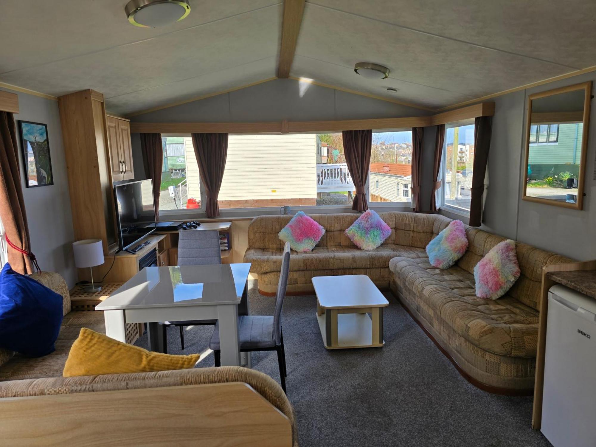 Light And Airy 2 Bedroom Mobile Home 阿伯里斯特威斯 外观 照片