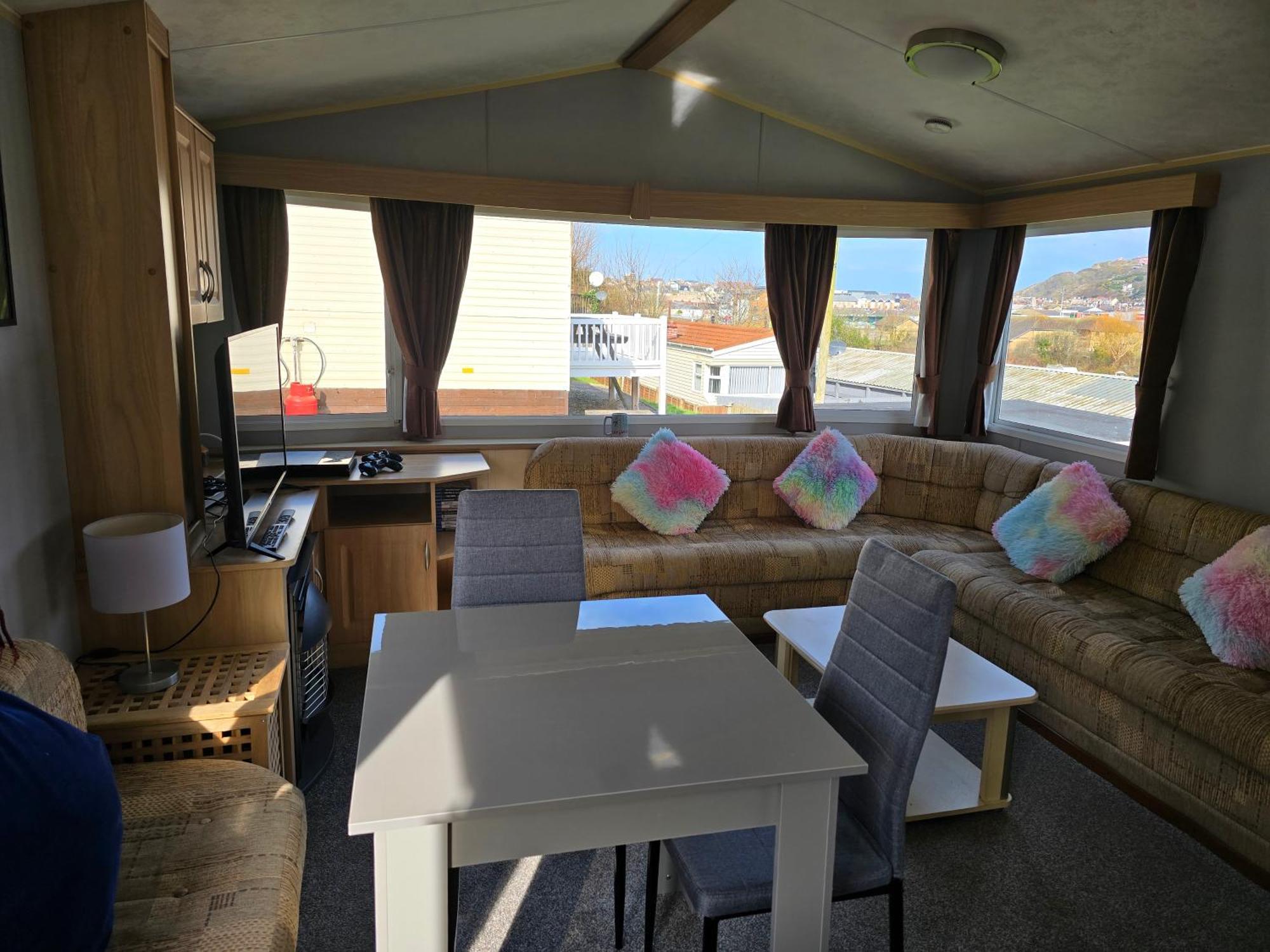 Light And Airy 2 Bedroom Mobile Home 阿伯里斯特威斯 外观 照片